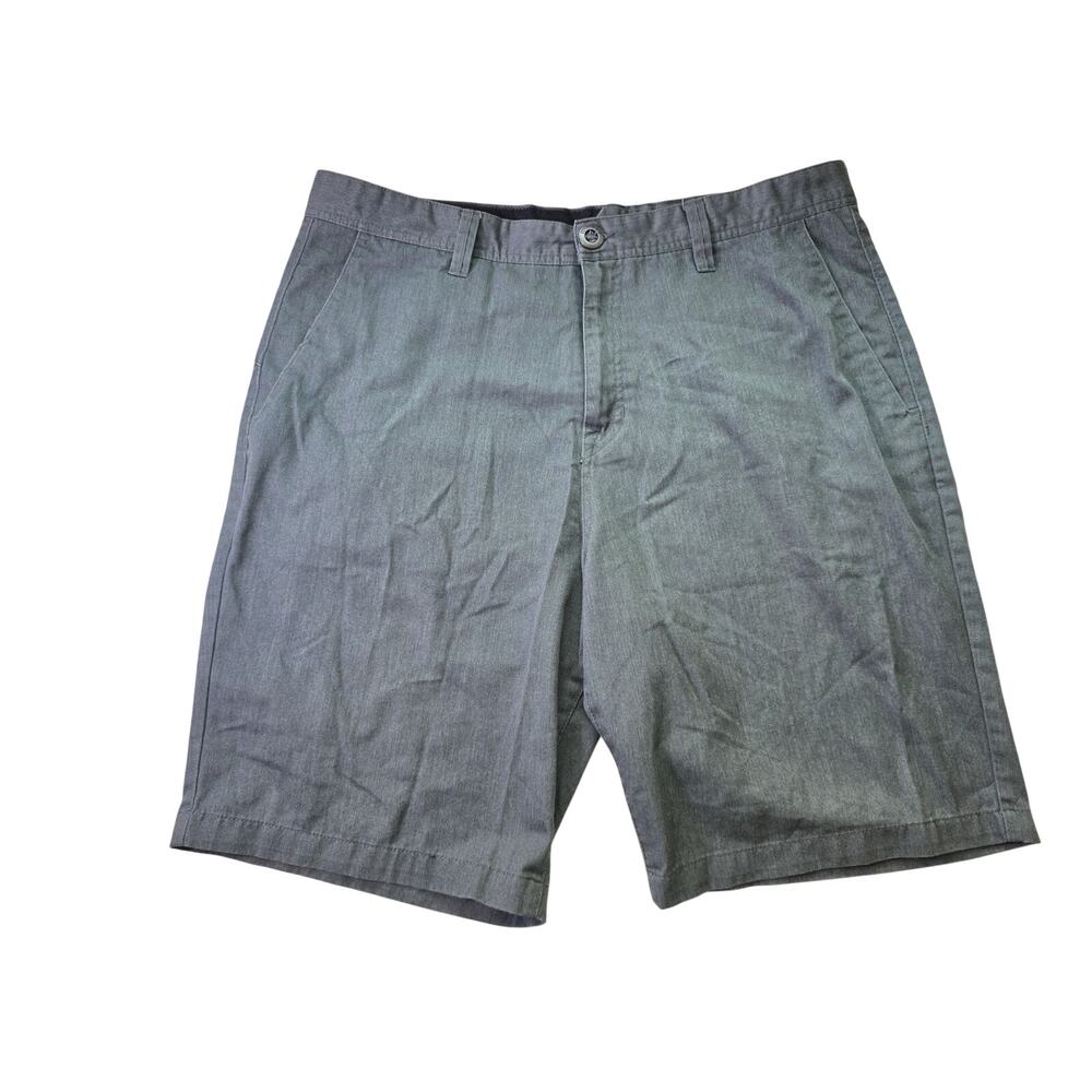 VOLCOM Men's Gray Frickin Modern Stretch Chino Shorts SZ 38